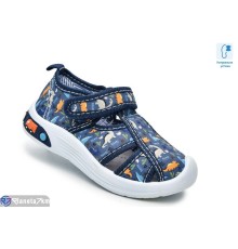 Тапки дитячі на весну/осінь (12 пар р.22-27) синій  "TOMMY"