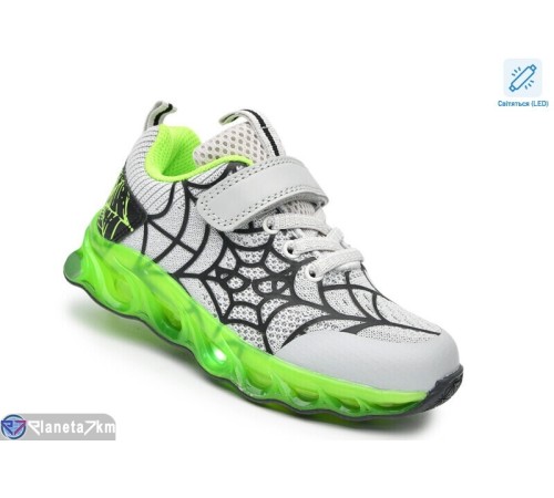 Дитячі кросівки на весну/осінь (8 пар р.27-32) сірий  "TOMMY"