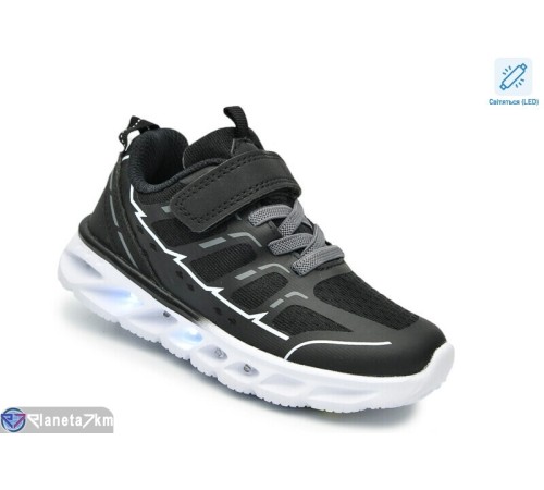 Дитячі кросівки на весну/осінь (8 пар р.27-32) чорний  "TOMMY"