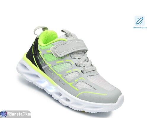 Дитячі кросівки на весну/осінь (8 пар р.27-32) сірий  "TOMMY"