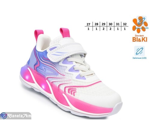 Дитячі кросівки на весну/осінь (8 пар р.27-32) білий  "TOMMY"