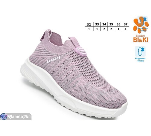 Дитячі кросівки на літо (8 пар р.32-37) фіолетовий  "TOMMY"