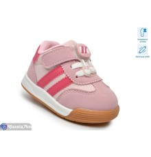 Дитячі кросівки на весну/осінь (8 пар р.18-23) рожевий  "TOMMY"