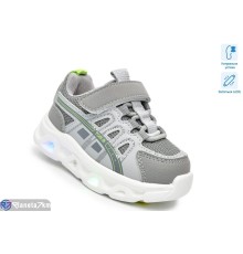 Дитячі кросівки на весну/осінь (8 пар р.21-26) сірий  "TOMMY"