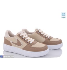 Кросівки жіночі на весну/осінь (8 пар р.36-41) бежевий  "FERICE"