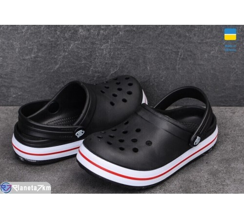 Кроки дитячі на літо (8 пар р.24-35) чорний  "LEO"