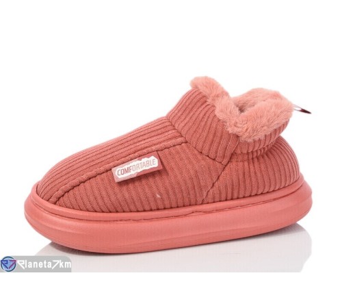 Тапки жіночі на зиму (12 пар р.36-41) оранжевий  "Kalabok"