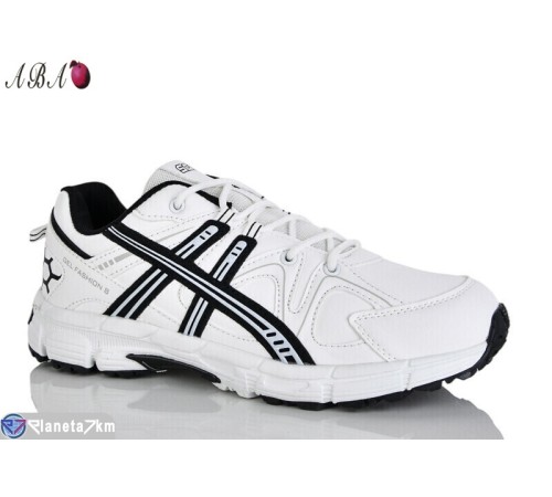 Кросівки чоловічі на весну/осінь (8 пар р.41-46) білий  "Aba"