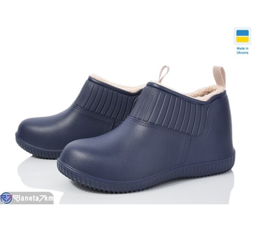 Калоші жіночі на весну/осінь (8 пар р.37-41) синій  "LEO"