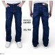 Джинси чоловічі на весну/осінь (8 шт. р.сетка 32-40) синій  "Graf"