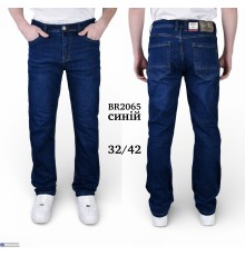 Джинси чоловічі на весну/осінь (8 шт. р.сетка 32-42) синій  "Graf"
