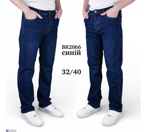 Джинси чоловічі на весну/осінь (8 шт. р.сетка 32-40) синій  "Graf"