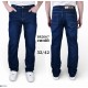 Джинси чоловічі на весну/осінь (8 шт. р.сетка 32-42) синій  "Graf"