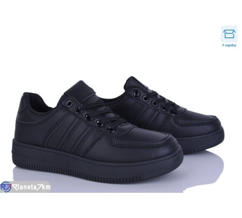 Кросівки жіночі на весну/осінь (8 пар р.36-41) чорний  "FERICE"