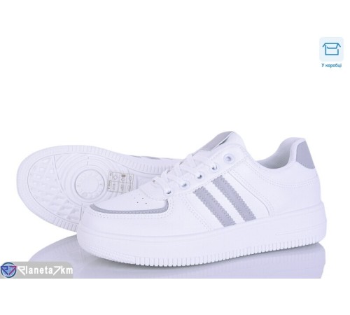 Кросівки жіночі на весну/осінь (8 пар р.36-41) білий  "FERICE"