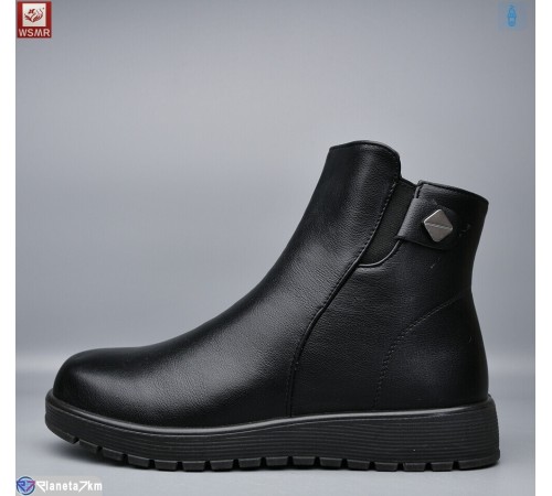 Черевики жіночі на весну/осінь (8 пар р.36-41) чорний  "WSMR"