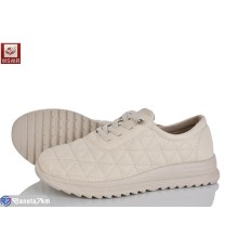 Кросівки жіночі на весну/осінь (8 пар р.36-41) бежевий  "WSMR"