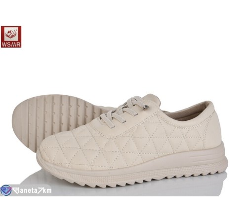 Кросівки жіночі на весну/осінь (8 пар р.36-41) бежевий  "WSMR"