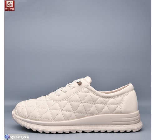 Кросівки жіночі на весну/осінь (8 пар р.36-41) бежевий  "WSMR"