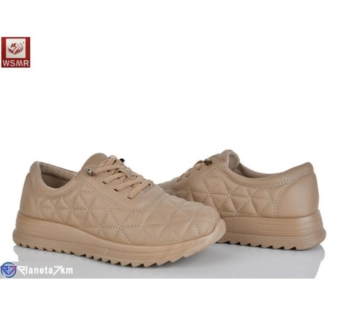 Кросівки жіночі на весну/осінь (8 пар р.36-41) коричневий  "WSMR"