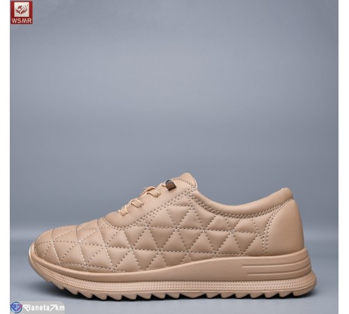 Кросівки жіночі на весну/осінь (8 пар р.36-41) коричневий  "WSMR"