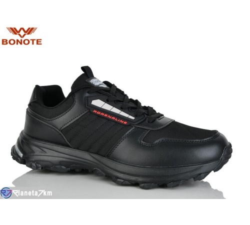 Кросівки чоловічі на весну/осінь (8 пар р.41-46) чорний  "Bonote"