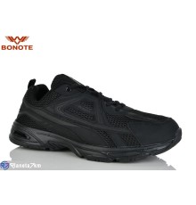 Кросівки чоловічі на весну/осінь (6 пар р.47-50) чорний  "Bonote"