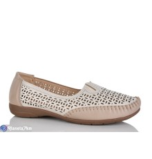 Туфлі жіночі на літо (8 пар р.37-42) бежевий  "ZORINA"
