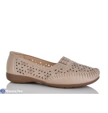 Туфлі жіночі на літо (8 пар р.37-42) коричневий  "ZORINA"