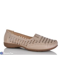 Туфлі жіночі на літо (8 пар р.37-42) коричневий  "ZORINA"