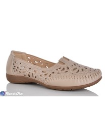 Туфлі жіночі на літо (8 пар р.37-42) коричневий  "ZORINA"