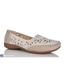 Туфлі жіночі на літо (8 пар р.37-42) бежевий  "ZORINA"