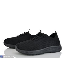 Кросівки на весну/осінь (10 пар р.39-44) чорний  "Dolli"