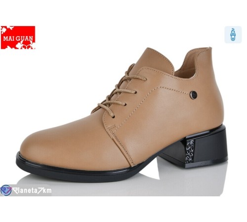 Черевики жіночі на весну/осінь (8 пар р.36-41) коричневий  "Maiguan"