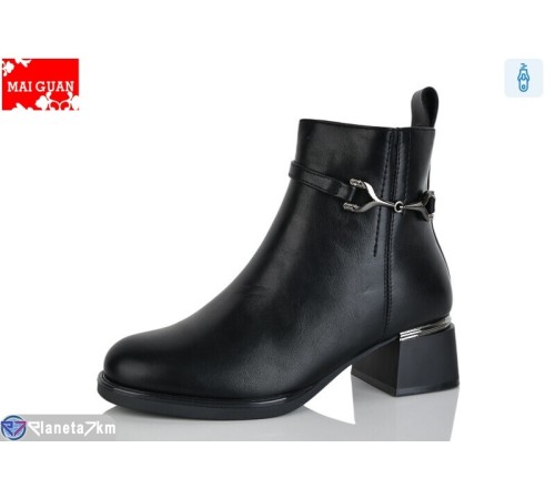 Черевики жіночі на весну/осінь (8 пар р.36-41) чорний  "Maiguan"