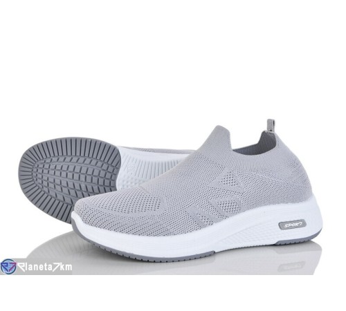 Кросівки жіночі на весну/осінь (8 пар р.36-41) сірий  "LAIFA"