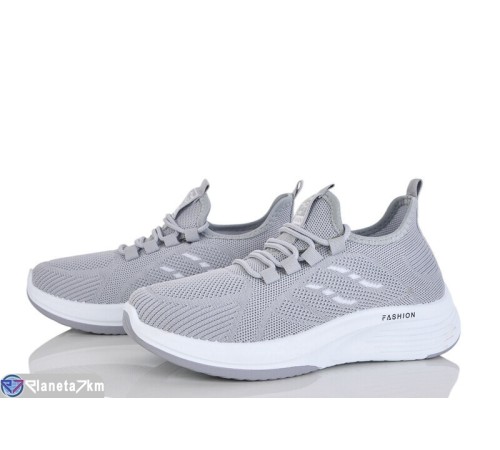 Кросівки жіночі на весну/осінь (8 пар р.36-41) сірий  "LAIFA"