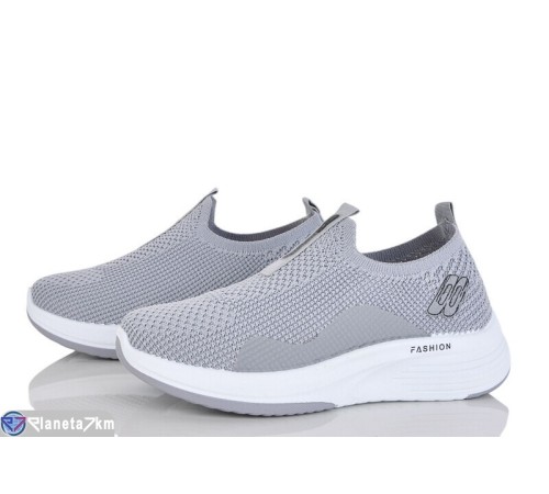 Кросівки жіночі на весну/осінь (8 пар р.36-41) сірий  "LAIFA"