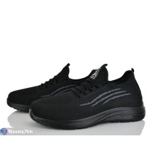 Кросівки чоловічі на весну/осінь (8 пар р.45-48) чорний  "LAIFA"