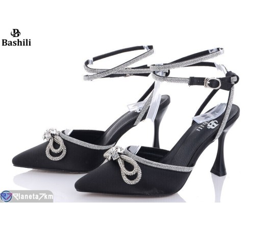 Дитячі туфлі на літо (8 пар р.33-39) чорний  "Башили"