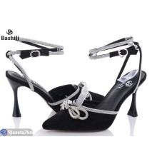 Дитячі туфлі на літо (8 пар р.33-39) чорний  "Башили"