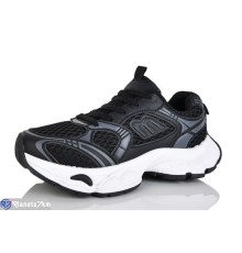 Кросівки жіночі на весну/осінь (8 пар р.36-41) чорний  "Fudian"