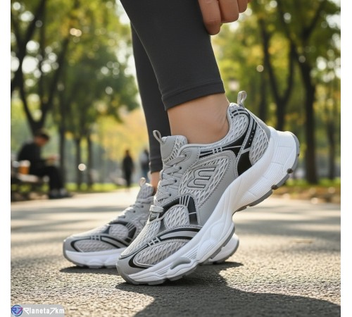 Кросівки жіночі на весну/осінь (8 пар р.36-41) сірий  "Fudian"