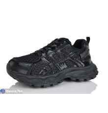 Кросівки жіночі на весну/осінь (8 пар р.36-41) чорний  "Fudian"