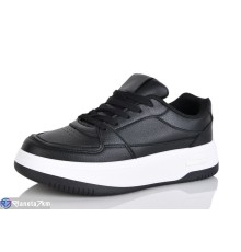 Кросівки жіночі на весну/осінь (8 пар р.36-41) чорний  "Fudian"