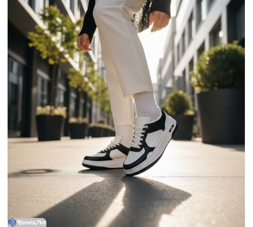 Кросівки жіночі на весну/осінь (8 пар р.36-41) білий  "Fudian"