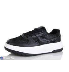 Кросівки жіночі на літо (8 пар р.36-41) чорний  "Fudian"