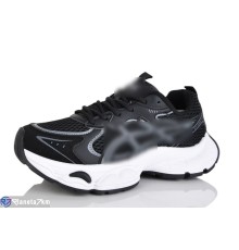 Кросівки жіночі на літо (8 пар р.36-41) чорний  "Fudian"