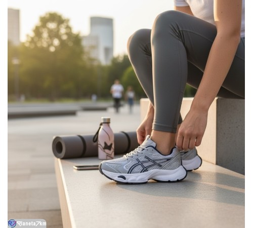 Кросівки жіночі на літо (8 пар р.36-41) сірий  "Fudian"