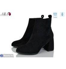 Черевики жіночі (8 пар р.36-40) чорний  "Aba"